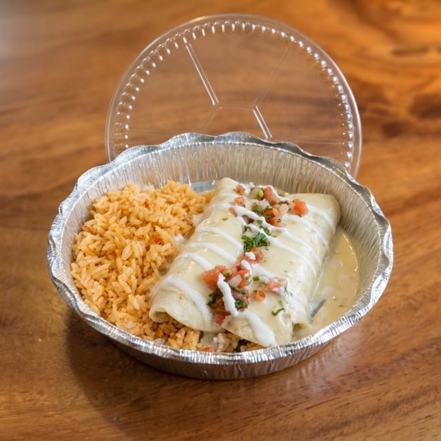 Chimichangas.